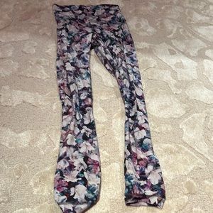 Lululemon floral print leggings size 4